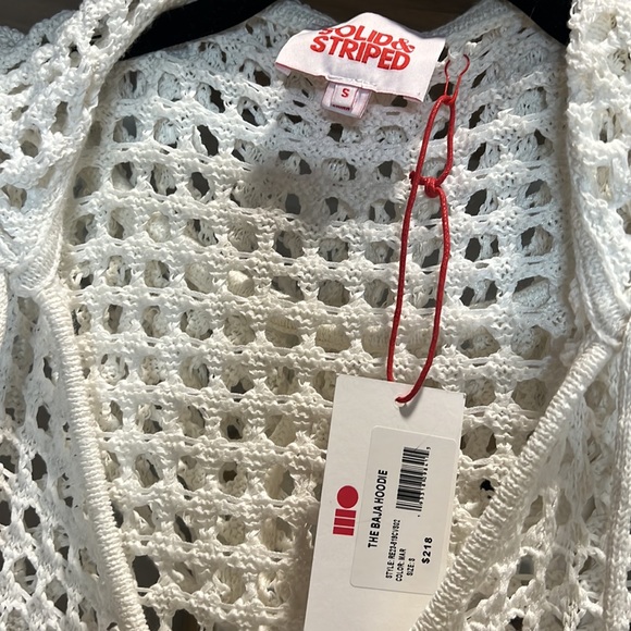 SOLID & STRIPED Baja Hoodie NWT - Picture 4 of 4